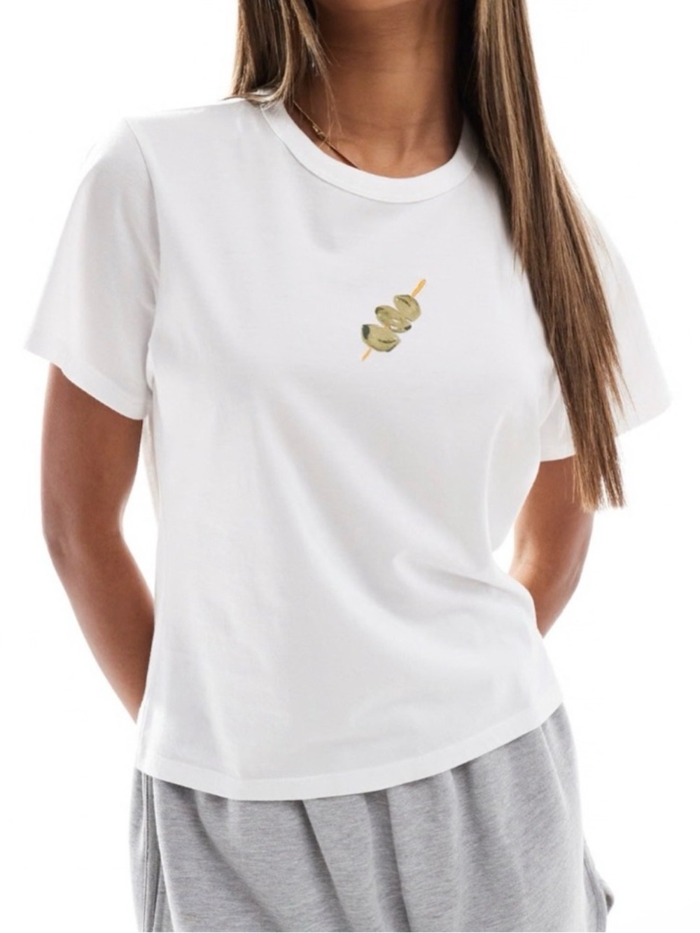 NWT Abercrombie & Fitch Olive Slim Fit T-shirt xxs
